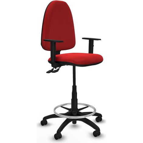Sedia da Ufficio Piqueras y Crespo B1D01RP Rosso Alta (1/5)