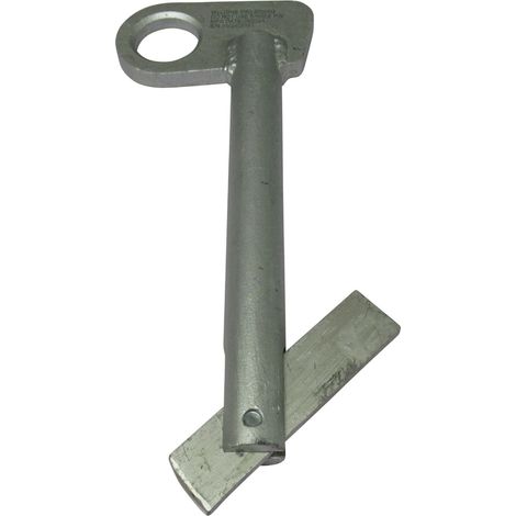 Quick Release Manhole Lifting Pin 2T (Galvanised Pipe Ring Chamber Eyes)
