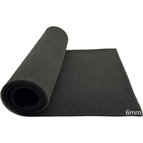 Filtre à air en mousse Filtre à air 50 PPI 38 x 90 cm Épaisseur 6 mm découpé sur mesure pour scooters, motos, quads, tondeuses à gazon Filtration de la boîte à air Purificateur d’air (1/5)