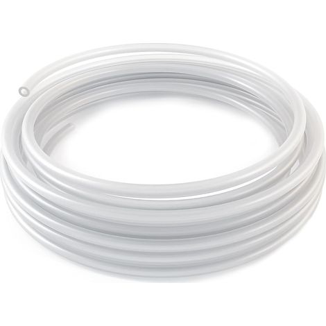 Tuyau PTFE 2,5 mm ID × 4 mm OD, 5 m de long pour imprimante 3D PTFE, pour X1/X1C/A1/A1mini/P1P/P1S/A1/A1 Mini, pour Ender3 V3/K1/K1 Max, pour extrudeuse à entraînement direct (5 m (1/5)