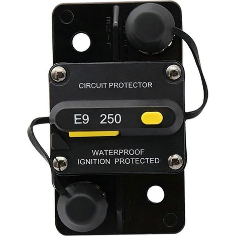 Interrupteurs de sécurité électrique compatibles avec les camping-cars et les naviresDisjoncteurs résistants aux environnements difficiles 250 A (1/5)