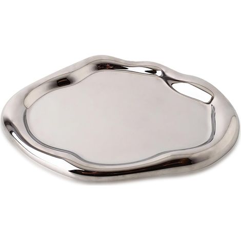 Bandeja para joyas, bandeja con forma de nube, bandeja para guardar pendientes, bandeja para collares y anillos, bandeja para joyas de plata (1/4)