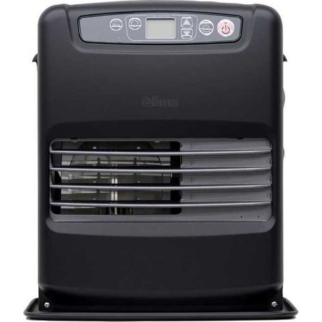 Calefactor electrónico de combustible QLIMA SRE 2626 C 2500 W depósito 5 L negro (1/2)