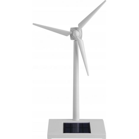 Eolienne Solaire - Mini Modèle Éducatif Fonctionnel - Pour Décoration Intérieure Enfant - 1 Pièce (1/5)