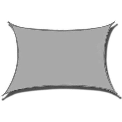 Voile d'Ombrage Rectangulaire, 2x3 M Toile Ombrage Imperméable, Ombrage Terrasse Exterieur, Voile Pare Soleil UV Protection pour Patio Jardin, Terrasse, Camping, Balcon, Piscine,de DEBUNS (1/5)