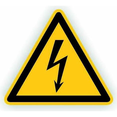 Cimco WZ Warn. elektr. Spannung Gr. 100x100x1 182720 (1/2)