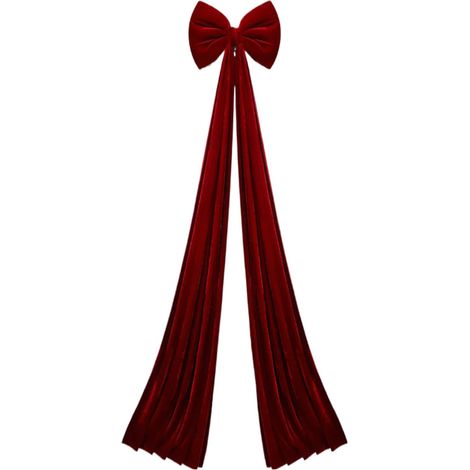 Noeud Géant pour Sapin De Noël 200 cm Décorations Saisonnières Nœuds En Velours Géants Décoration De Cime De Sapin De Noël Maison Escalier Cheminée Porche Bureau Fête Mariage Vacances (1/5)