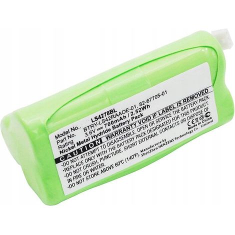 Batería para Zebra LS42RAAOE-01 82-67705-01