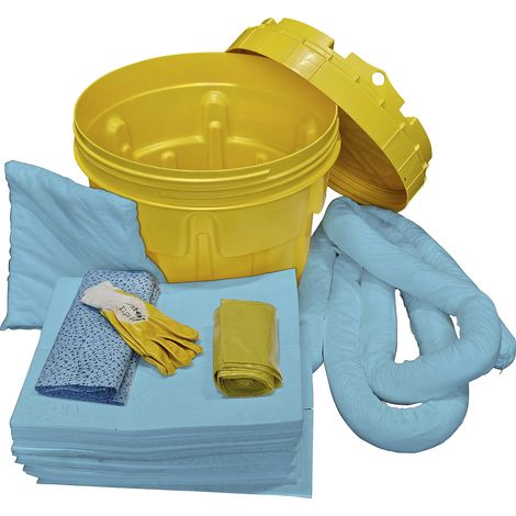 eurokraft basic, Kit d'urgence anti-fuite, en fût de sécurité, (1/4)