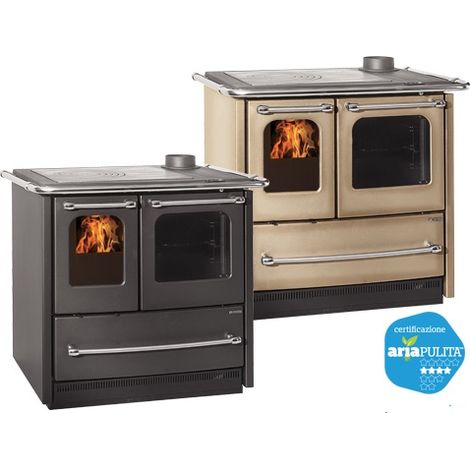Cucina a Legna Sovrana Cappuccino Nordica
