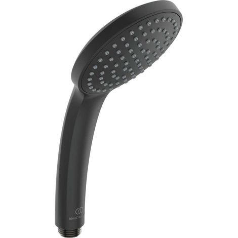 Ideal Standard Idealrain - Cabezal de ducha 10 cm, 1 chorro, negro B9402XG (1/5)