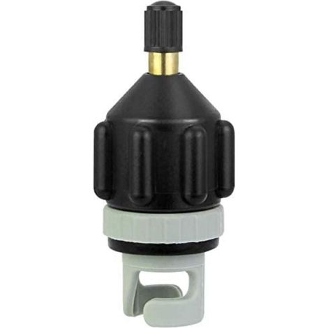 KZQ Adaptador de bomba para kayak, boquilla de inflado, compresor, accesorio para inflar, equipo para SUP, remo, bote inflable, kayak (1/4)