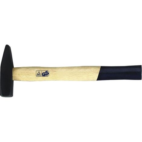 Marteau de type allemand 300 gr avec manche en bois 0514/300din