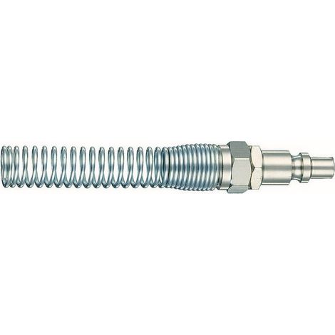 10PZ RACCORDO PER SPIRALI INNESTO RAPIDO PER COMPRESSORI mis.10x8