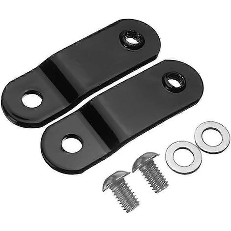 Rehausse de réservoir d'essence noire 76 mm pour modèles Harley Sportster XL883 1200 48 72 (1/5)