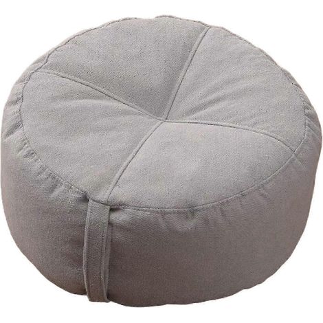 Coussin de méditation épais, rond et compact, pour adultes et enfants, à la maison (1/5)