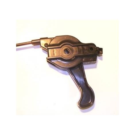 531205792 - Cable et manette de frein de lame pour tondeuse BERNARD LOISIRS et MEP (1/2)