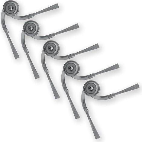 FOREHILL Brosse Latrale pour roborock Qrevo Curv, 5 Accessoire pour Aspirateur roborock Saros 10R, Saros Z70, Qrevo Edge, Qrevo S5V, Q10 S5, QV 35A, QV 35S, Q10 X5, Q7 M5, Q7 L5 Pices de Rechange (1/5)