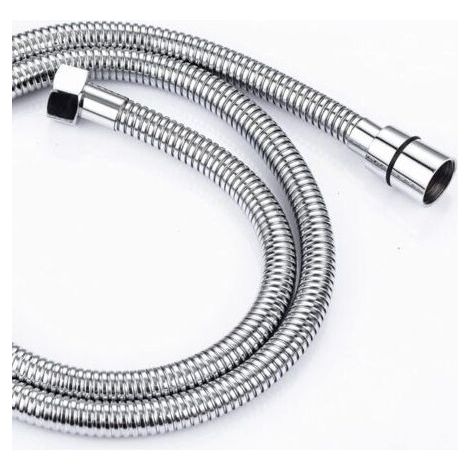 FENOPLASTICATuyau flexible de douche 2m en acier inoxydable – Connecteur G1/2 standard – Conception anti-torsion – Résistant haute pression et température (1/5)
