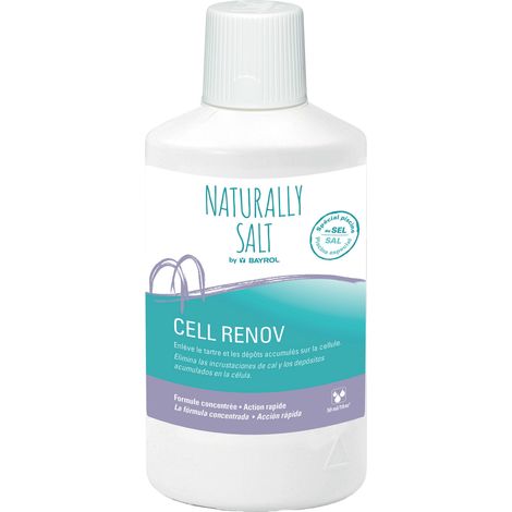Bayrol – Cell Renov – Bouteille 1L pour piscines au sel – Augmente la durée de vie des électrodes – Acide chlorhydrique 5-15%
