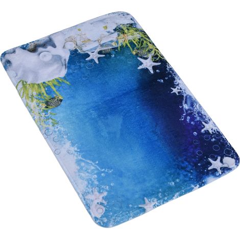 Tapis de bain antidérapant 40x120cm en flanelle anti-statique pour sol