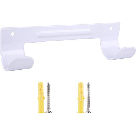 BEBUSINGOTO Soporte de pared para tabla de planchar, estante de pared para tabla de planchar, organizador de almacenamiento para tabla de planchar, lavadero, estante colgante, gancho para colgar (1/4)