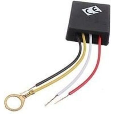 C.A. 220V 3 Voies Tactiles Capteur De Contrôle Interrupteur Gradateur Lampe De Bureau Pièces Légères (1/5)