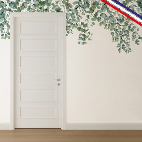 Lot de 2 kits pour moulures de porte en bois - 100% FSC - en tasseaux - Prêt à coller et peindre (1/5)