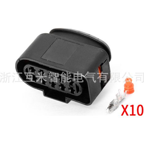 Connector DJ7102-3.5-11/21 is suitable for automotive connectors and is waterproof. (1J0973735) (1/3)