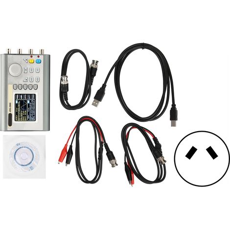JDS2900-30M 2-Kanal-DDS-Signalgenerator, beliebige Impulsquellen und Wellenformen, Netzteil 100–240 V AC mit australischem Stecker (1/5)