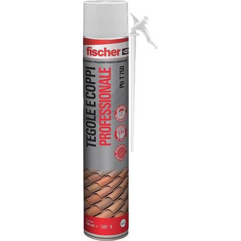 12 x FISCHER SCHIUMA POLIURETANICA COPPI MAN. 750 ML PU T