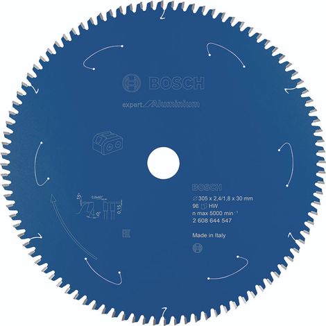 Bosch Hoja de sierra Pro azul para aluminio 305 mm
