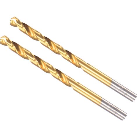 2-Pièces Torsion Foret Mèches 5mm Perçage Diamètre pour Inox Acier (1/5)