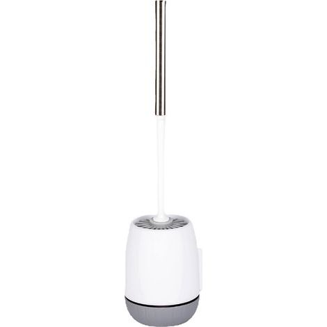 Cepillo de baño de silicona con soporte de secado rápido (1/3)