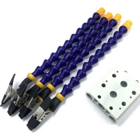 Benches Vise Table Clamp with Flexible Arm Aluminum Alloy Soldering Iron Holder Circuit Board Welding Repairs Auxiliary Universal Clip Third Hand Tool (1/5)