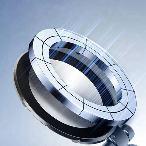 Neue Kfz-Handyhalterung im Tech-Stil (2025), vakuumklebende Kfz-Handyhalterung, universelle magnetische Armaturenbretthalterung (1/2)