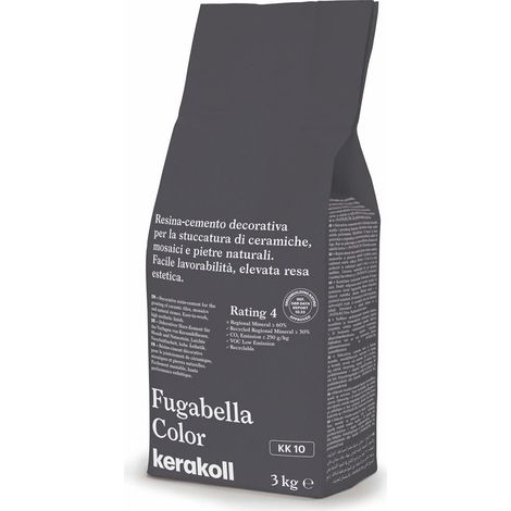 Joint de carrelage Fugabella Color FILL 3 kg by KERAKOLL Coloris KK10 - anciennement 10
