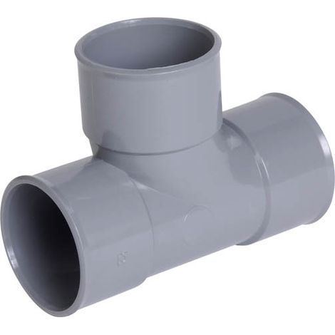 Té PVC 87 degré30 FF 50