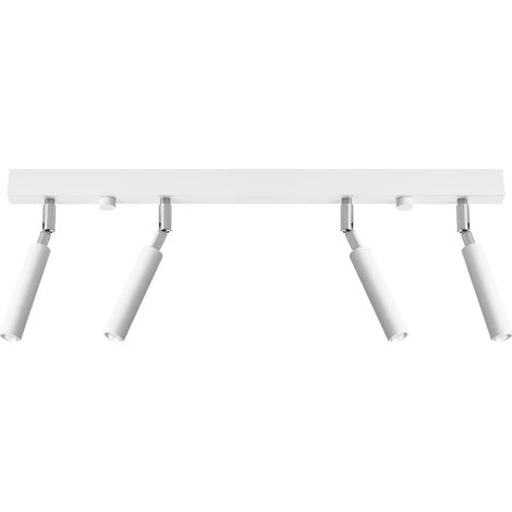 Regleta Koin blanco, 4 luces (1/5)