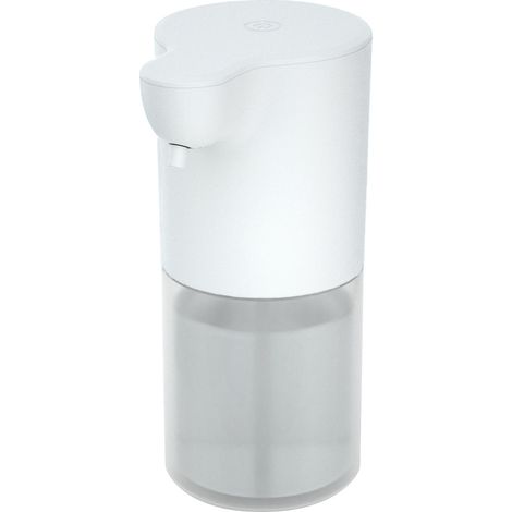 CSPARKV 1 Handseifenspender – 350 ml – berührungsloser Sensor – freihändiger Seifenspender für Duschgel, Gesichtsreiniger, Reinigungsmittel – ABS-Kunststoff – Weiß
