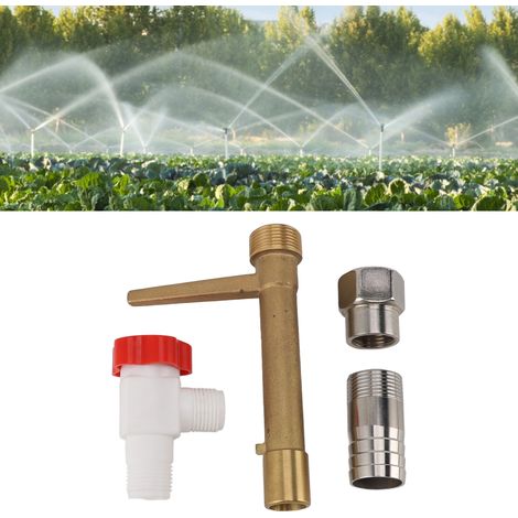 Clé de Coupleur Rapide G3/4 en Cuivre pour Irrigation de Jardin Robinet de Sprinkler Clé à Coupleur Rapide pour Tuyau Valise de Clé de Coupleur Rapide (1/5)