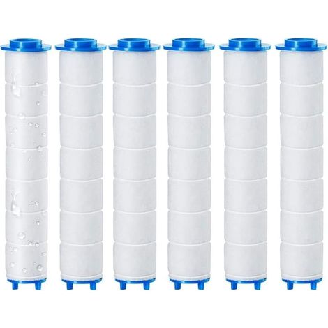 Set of 6 filters of shower to hand high pressure for bathroom and shower (1/5)