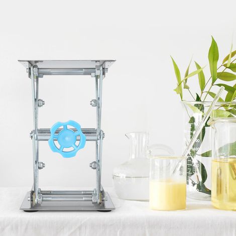Plateforme élévatrice de laboratoire réglable manuellement en acier inoxydable, outil expérimental (1/3)