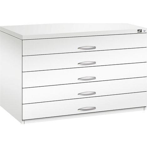C+P, Armoire à plans, format A1, 5 tiroirs, hauteur 760 mm, (1/5)
