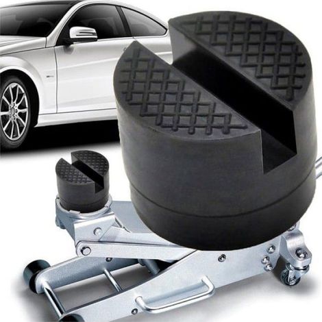 1 Wagenheberadapter, Gummi, 48-mm-Rahmenschutz, 2–3 t Hubstütze, universell für PKW (1/5)