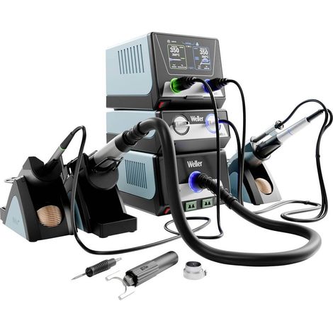 Station à air chaud,Weller WXS 2031 WXHotAir Advanced Set numérique 1270 W 50 - 600 °C