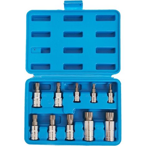 Coffret de 10 douilles multiples M4 / M5 / M6 / M8 / M9 / M10 / M12 / M14 / M16 / M18 (1/5)
