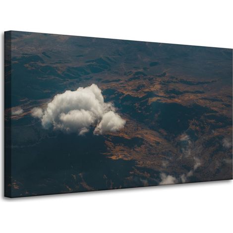 Leinwanddruck Natur aus der Vogelperspektive 100x60 cm