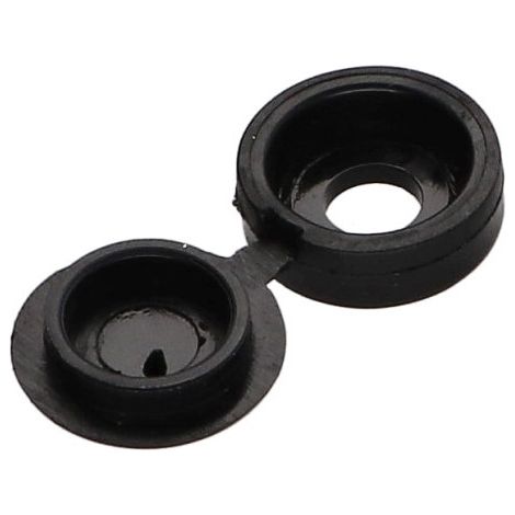 Cache Rivet Polyethylène noir