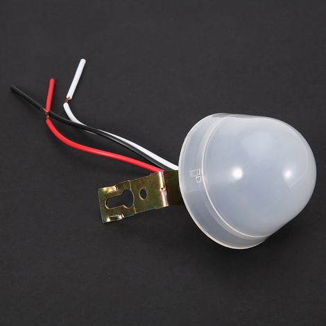 Interrupteur automatique marche/arrêt à cellule photoélectrique pour éclairage public, capteur CC/CA 10 A (12 V) (1/5)